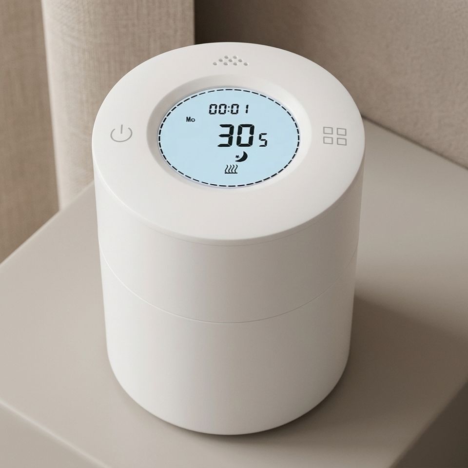 OEM White Smart Thermostat Radiator Valve WiFi Thermostat, E