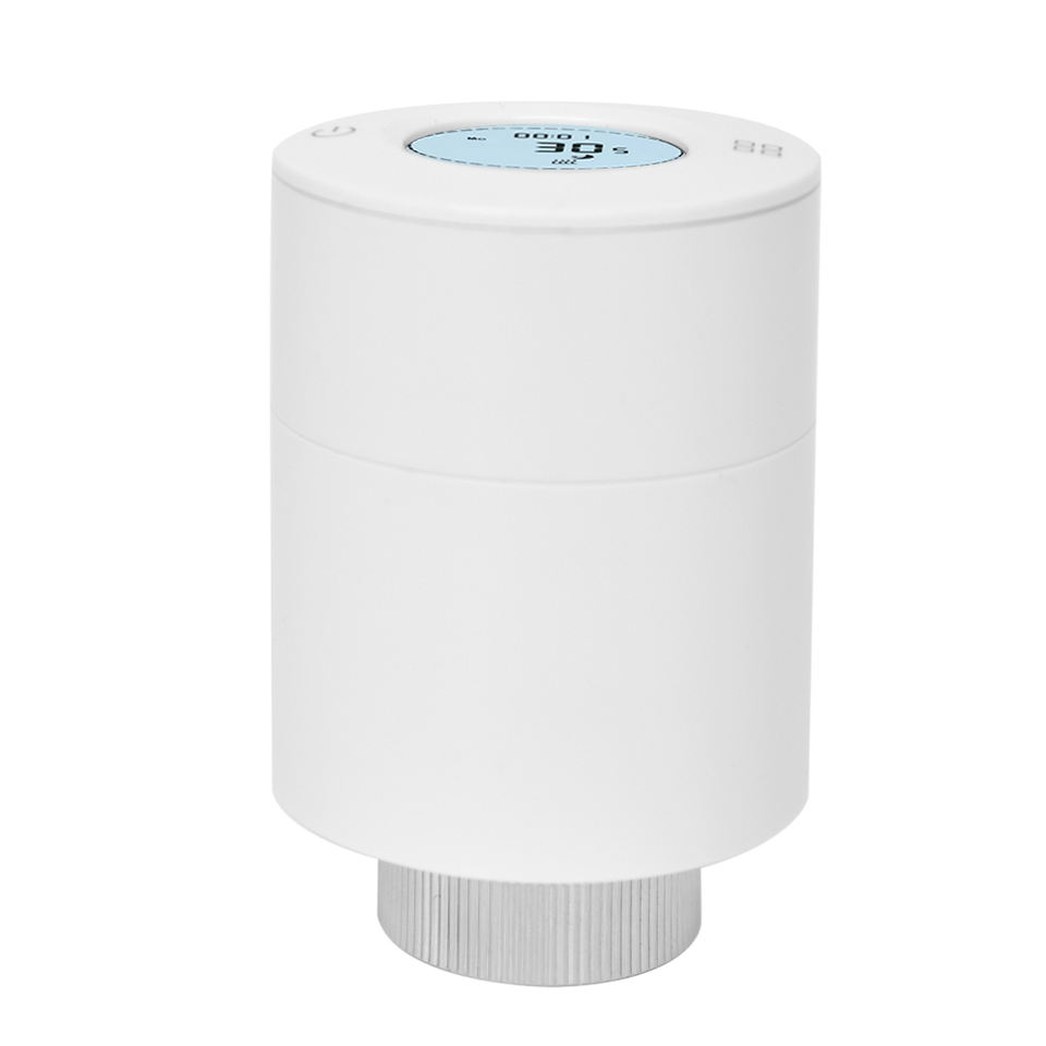 OEM White Smart Thermostat Radiator Valve WiFi Thermostat, Energy Saving Heating Control