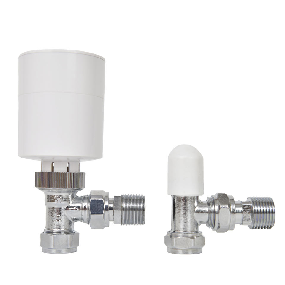 OEM White Smart Thermostat Radiator Valve WiFi Thermostat, Energy Saving Heating Control