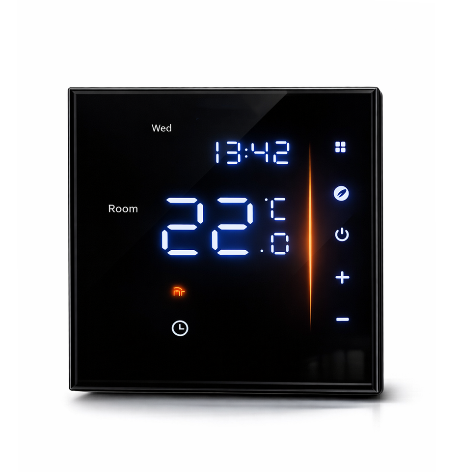 Intelligent LED wall-mounted thermostat AC601 floor heating temperature control WiFi remote control, weekly programming