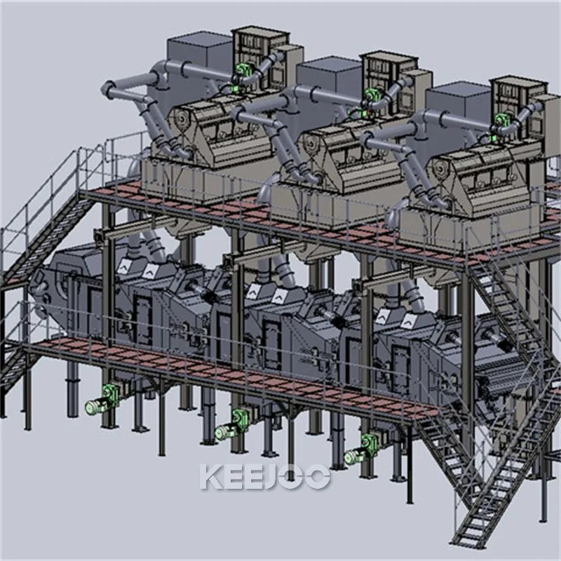 Strip Descaline Shot Blasting Machine