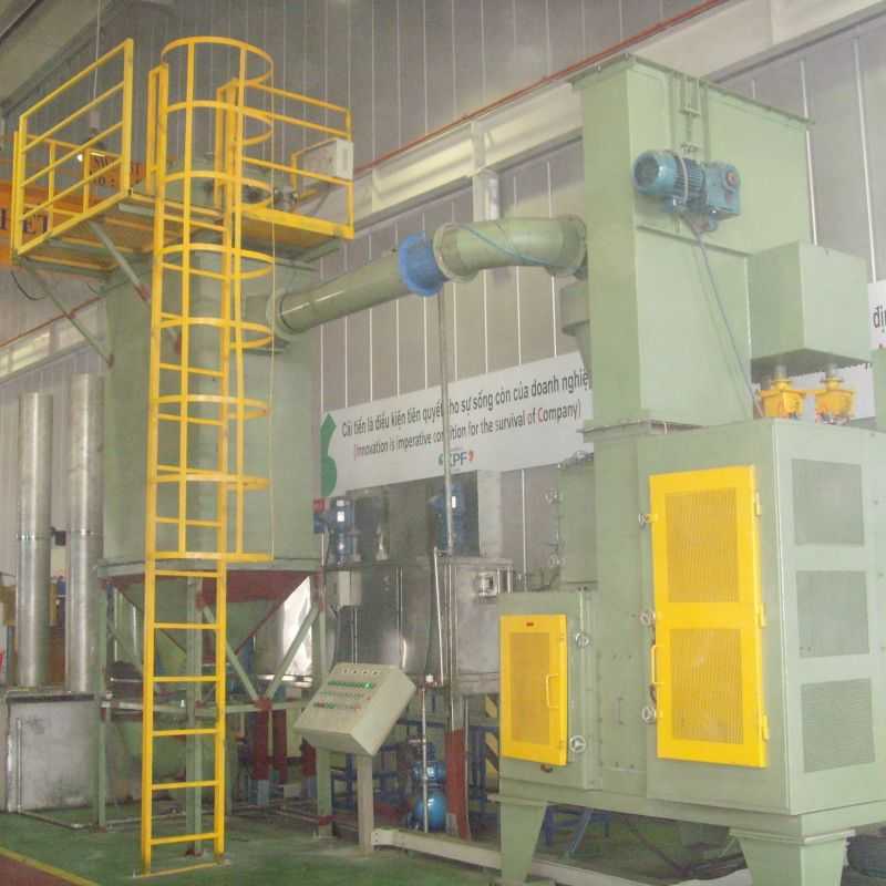 Wire Rod Through Type Shot Blasting Machine