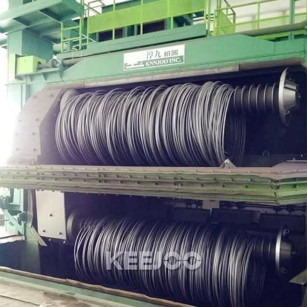 wire rod in coils Shot Blasting Machine