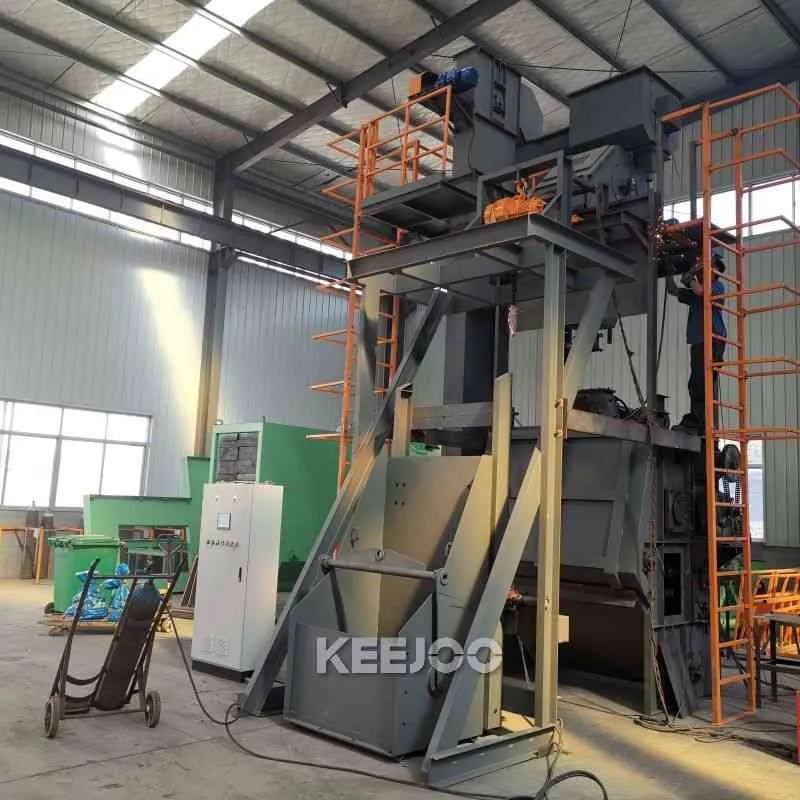 Steel Track Shot Blasting Machine