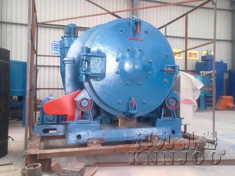 Drum type shot blasting machine