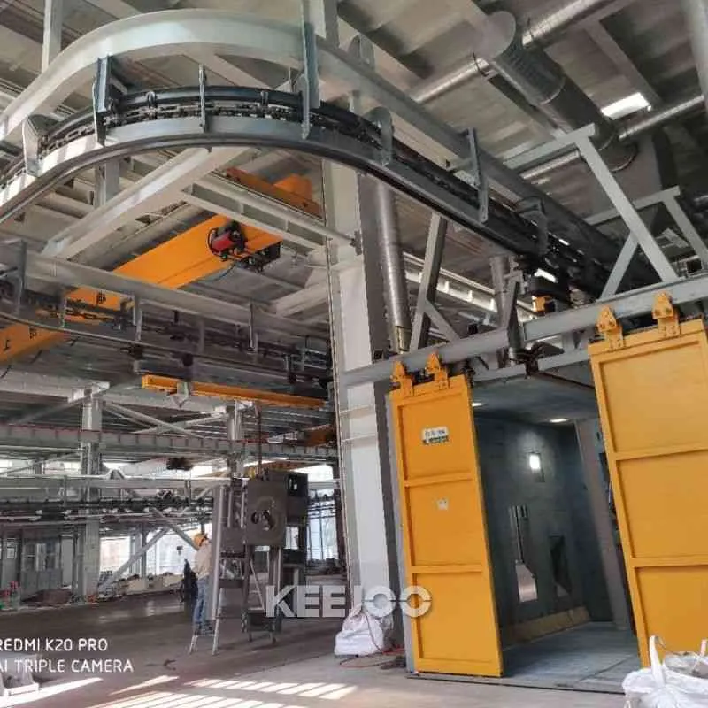Chain Type Shot Blasting Machine