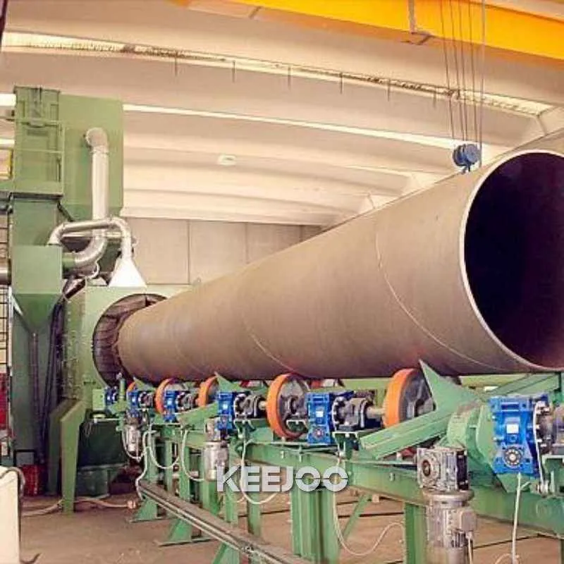 Steel Pipe Shot Blasting Machi