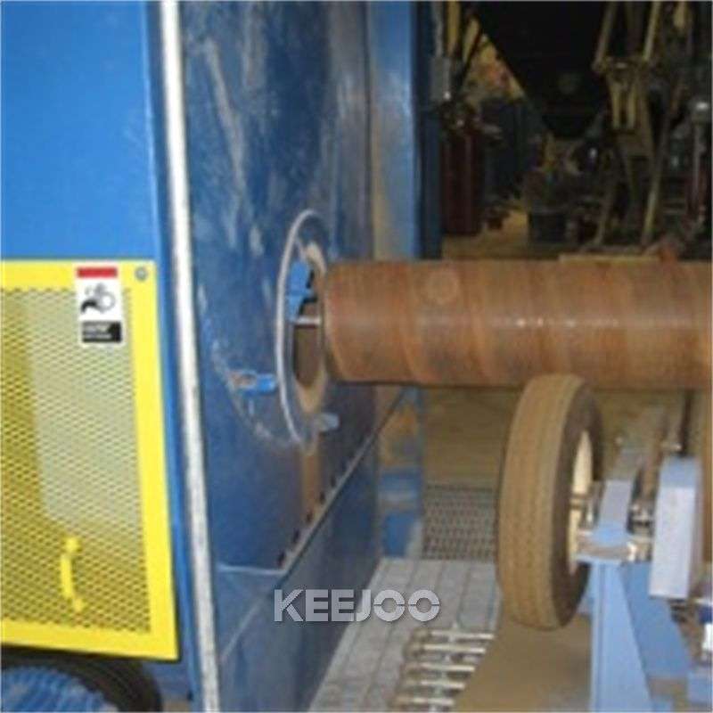 steel pipe shot blasting machi