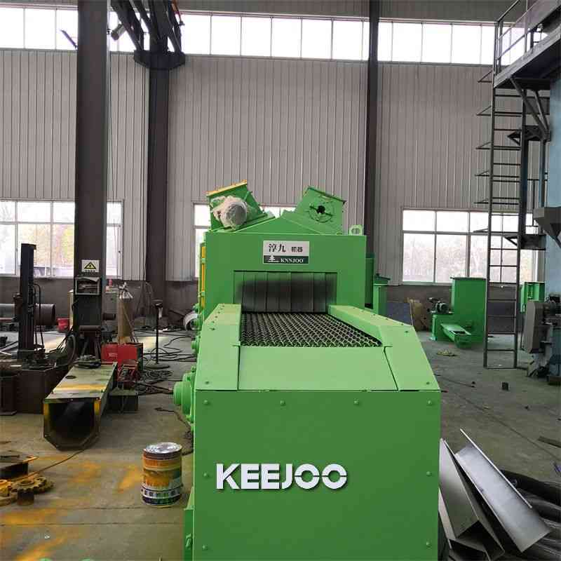 Aluminum Template Through-type Shot Blasting Machine