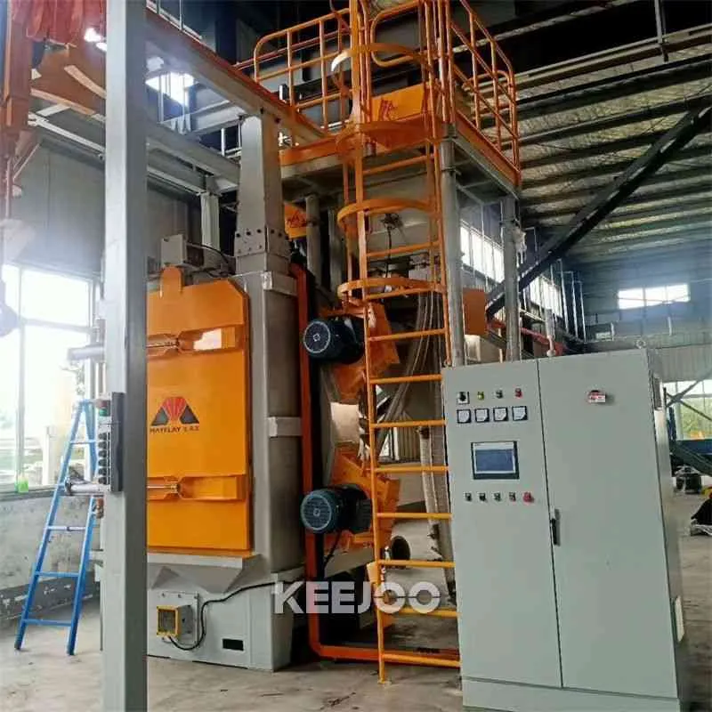 Hook Type Shot Blasting Machine has finished！