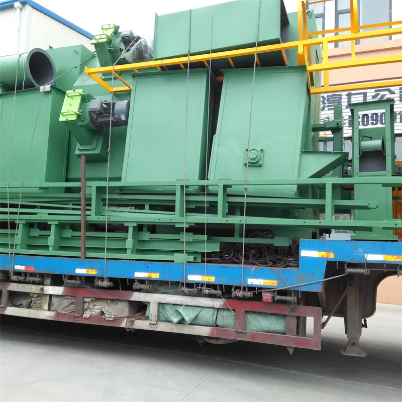 Large Pass Through Type Shot Blasting Machine Was Shipped!