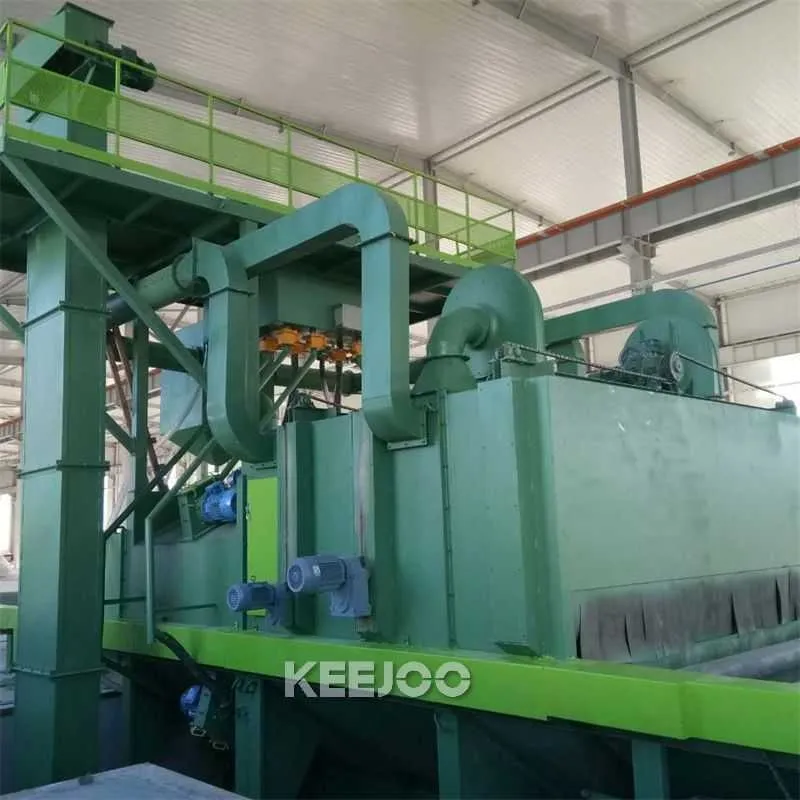 Q6940 Steel Plate Shot Blasting Machine Was Installed.