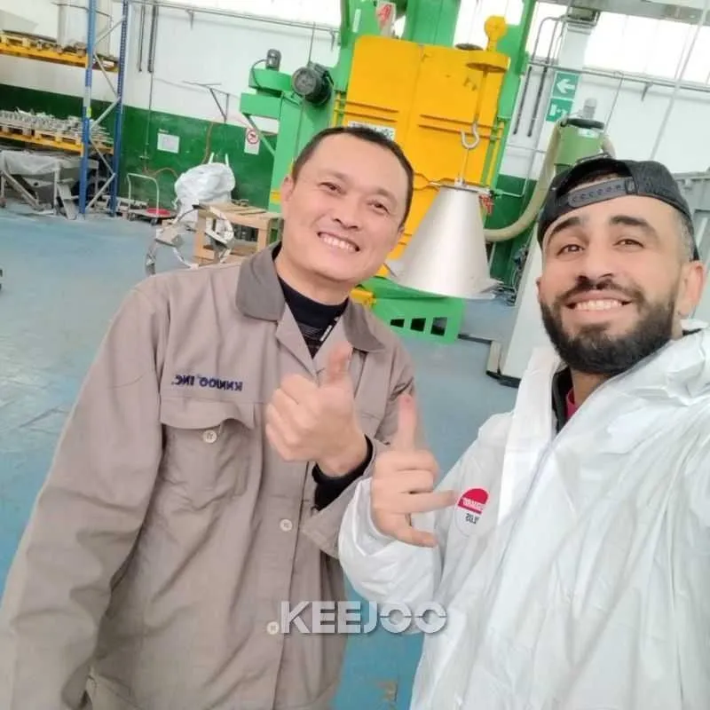 ‌The influence of speed and steel shot hardness on shot blasting effect